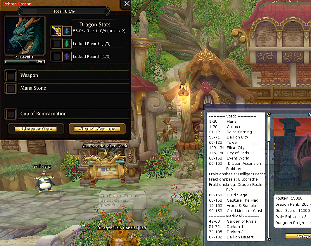 Reborn Dragon slot detail